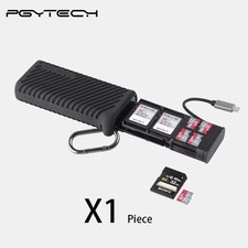 PGYTECH CreateMate USB-C Memory Card Reader SD/TF Case IP54 312MB/s picture