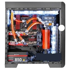 PC Liquid Water Cooling Kit 240mm Radiator Pump Reservoir CPU Block Tube US picture