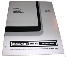 Vintage Radio Shack TRS-80 Model I RS-232-C Interface Manual Cat No 26-1145 picture