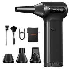 WOLFBOX Handheld DF200 Electric Air Duster w/ Removable Battery Mini Blower NEW picture