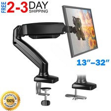 1 PC Black Single Monitor Arm Adjustable Stand Desk Mount Up to 32 Inch VESA picture
