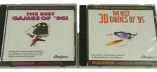 The Best Games of 95 Microforum Best 3D Games Lot of 2 CDs Software CD-ROM picture