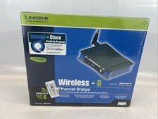 Linksys WET54G 2.4GHz 802.11g Wireless G Ethernet BRIDGE 54 Mbps- New Sealed picture