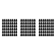 150Pcs Universal Black Silicone Dust Plug Set for Ethernet Rj45 Port Protection picture