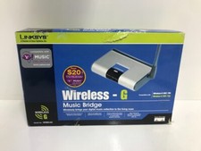 Cisco Linksys WMB54G Wireless G Music Bridge 2.4 Ghz 802.11g New picture