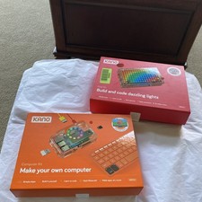 2 KANO MAKE YOUR COMPUTER & BUILD AND CODE DAZZLING LIGHTS  READ DESCRIPTION picture