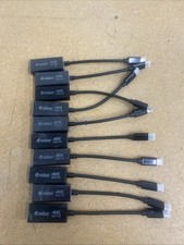 NEW- Lot Of 10 Amber USB-C to DisplayPort Adapter Ultra HD 4k picture