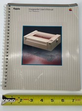Vintage 1984 Apple ImageWriter User's Manual Part I Reference 030-0730-B Rainbow picture