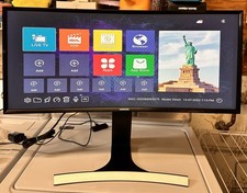 Samsung 29 inch curved monitor 2560 x 1080 s29e790c picture