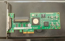 LSI20320IE Ultra320 SCSI PCIe HBA L3-00147-02C + Cable + SCA-80 Adapter picture