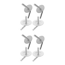 8Pcs Fan Base Assembly Bolts Iron Fan Stand Mounting Screws Universal Silver picture
