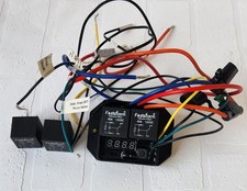 Digital Radiator Fan Switch Kit 12V/24V, Adjustable 104°F-230°F w/Dual Electri picture