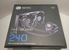 Cooler Master MasterLiquid Lite 240 AIO Liquid CPU Cooler - Lightly Used picture