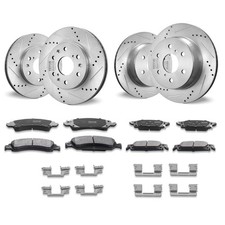  Front Rear Brake Kit for 2014-2018 Chevy Silverado GMC Sierra 1500, 2015-2020 S picture