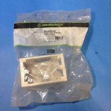OR 40300185 ORTRONICS LEGRAND CLARITY SURFACE MOUNT BOX SINGLE GANG FOG WHITE picture