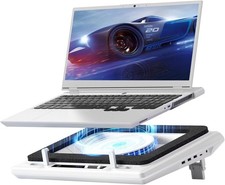 llano V12 Laptop Cooling Pad + XL Gaming Mousepad, fits 15.6
