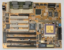 Gigabyte GA-586HX 1.54 Socket 7 ISA Retro Motherboard + AMD K5 PR133ABR + 32MB RAM picture