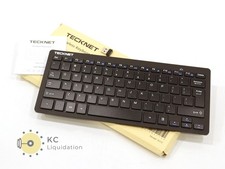 TeckNet X315 Slim Wireless Keyboard (Black) w/ USB picture