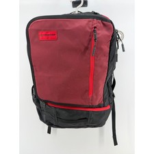 Timbuk2 Uptown Laptop Backpack Red Black Commuter Travel Bag with Bottle Opener picture