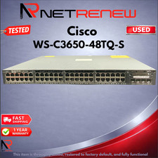 Cisco Catalyst WS-C3650-48TQ-S 3650 4x10G Uplink  48 Port picture