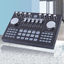 K1 Live Sound Card Bluetooth Digital Audio Mixer For Computer PC Mobile Phone picture