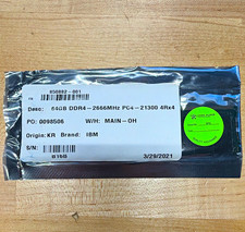 IBM 64GB DDR4-2666 DIMM RAM 288-Pin ECC Registered HMAA8GL7CPR4N-VK picture