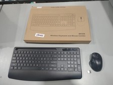 GENERIC WIRELESS KEYBOARD AND MOUSE COMBO DY558 WITH WIRELESS DONGLE  - BLACK picture