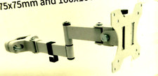 VIVO Mount-Pole01AW ~Pole Mount Monitor Arm for (75x75mm or 100x100mm/3or4