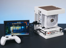 Unique ITX case, Open Computer Case, 3D printed PC case, SFX power supply,Compat picture