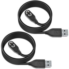 (2-Pack) Charging Cable for Shokz Aeropex/OpenRun, 2Pack-3.3ft/100cm, Black picture