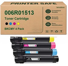 7525 Toner Cartridge Set for Xerox WorkCentre 7525 7530 7535 7545 7556 7830 7835 picture
