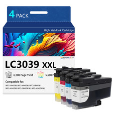 LC3039XXL Ultra High-Yield Ink Cartridges (4Pack, 1BK/1C/1M/1Y) picture