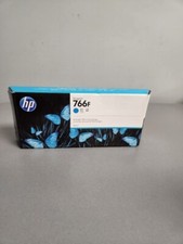 HP 1XB33A 766 INK CARTRIDGE CYAN 300ML EXP 2021 picture