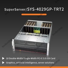 Supermicro SuperServer 4029GP-TRT2 With 2x8260Y CPU, 256GB RAM, 10x 3090 24GB picture