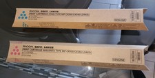 Two new genuine Ricoh toners, 841344 Magenta and 841345 Cyan - Free FedEx Ground picture