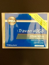 NEW Genuine Dell 9W088 Travan 40GB (TR7) 20/40GB Compressed Data Cartridge picture