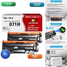 TONTINTA 071H CRG-071H Compatible Toner Cartridge High Capacity 2-Pack for picture
