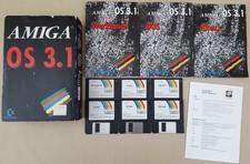 Amiga OS Operating System v3.1 Box Manuals & Install Disks for Amiga - Commodore picture