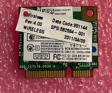 OEM HP 582564-001 802.11a/b/g/n Half PCIE BCM943224HMS WMIB-275N BCM4324 -Tested picture