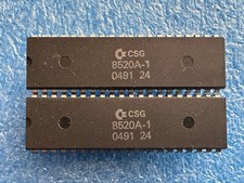 8520PD CSG ODD EVEN (x2) from an Amiga 500 rev.6A... # 04 91 picture
