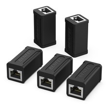 BENFEI RJ45 Inline Coupler, 5 Pack Cat7 Cat6 Cat5e Ethernet Coupler Female to Fe picture