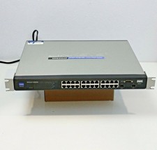 Linksys SRW2024P 24-Port 10/100/1000 Managed Gigabit Switch  picture