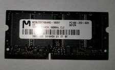 MT8LSDT1664HG-10EB1 PC100-222-620 128MB 100MHz CL2 picture