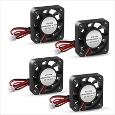 4PCS DC12V Cooling Computer Case Fan 4010 40x40x10mm PC 3D Printer 2Pin US Stock picture