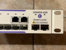Alcatel Lucent OmniSwitch 6450-u24 l3 managed switch 22 X Gigabit os6450-u24-US picture