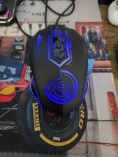 UHRU WM-02 Color Changing Wireless Gaming Mouse 10000DPI Rechargeable picture