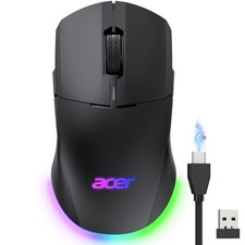 Acer Dual-Mode 2.4GHz Wireless & Wired Computer Gaming Mouse for PC, Laptop picture