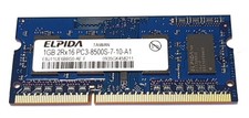 Dell Elpida Memory Card DDR3 SODIMM Non ECC PC3-8500 1066MHz 2Rx16 F679F 0F679F picture