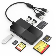Memory Stick pro Duo Adapter Reader  8 in 1 SD/TF/MS/CF/XD Card Reader for iP... picture