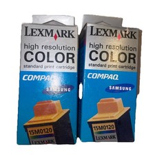 Lexmark 20 (15M0120) Color Ink Cartridge 2-Pack GENUINE NEW  picture